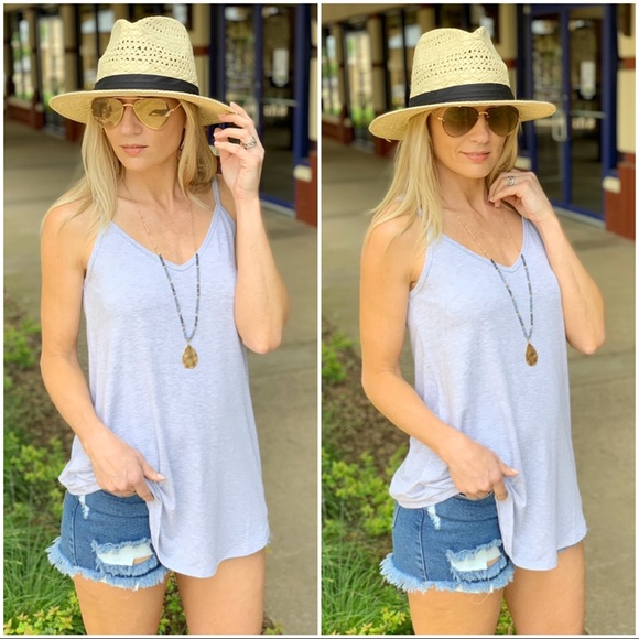 Infinity Raine Tops - ✨LAST ONE✨Heather Gray Cami Tunic Infinity Raine Tops - ✨LAST ONE✨Heather Gray Cami Tunic